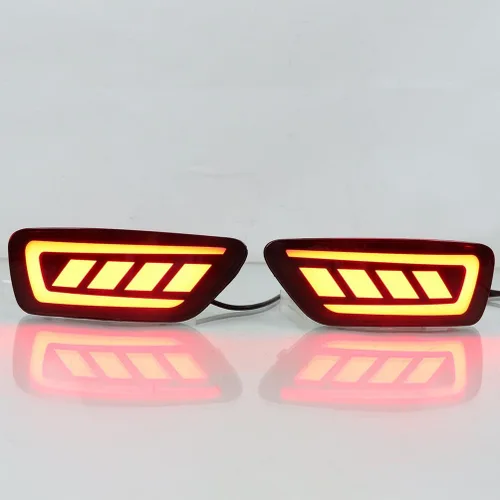 Vista 4 de Compatible con Jeep Compass 2011-2016, Jeep Grand Cherokee 2011-2021, Dodge Journey 2011-2017, luz de parachoques LED, luz de freno, luz antiniebla