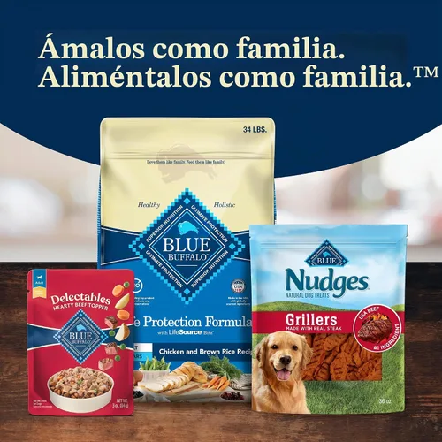 Vista 8 de Blue Buffalo Delectables - Cubrealimentos para perros sin granos de carne