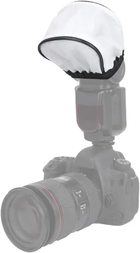 Vista 3 de Mugast Caja de luz portátil universal, difusor ligero Speedlite Flash Light Softbox adecuado para la mayoría de cámaras digitales