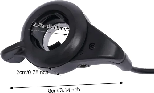 Vista 4 de Kit de conversión de bicicleta eléctrica 36 V 500 W 24 "Kit de rueda Ebike Controlador de modo dual Rueda delantera Kit de conversión de bicicleta