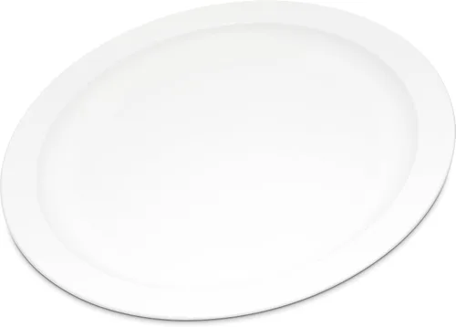Vista 8 de Carlisle, platos de policarbonato de larga duración, Negro, 48