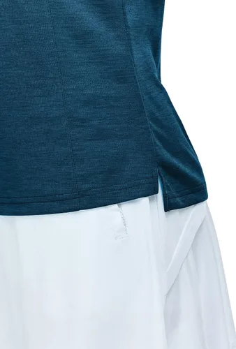 Vista 4 de Womens Sleeveless Golf Polo Shirt Dry Fit Racerback Golf Tank Tops Ladies Slim Fit Tennis Apparel Mositure Wicking