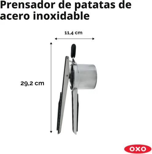 Vista 7 de OXO Good Grips - Rallador de patatas de acero inoxidable