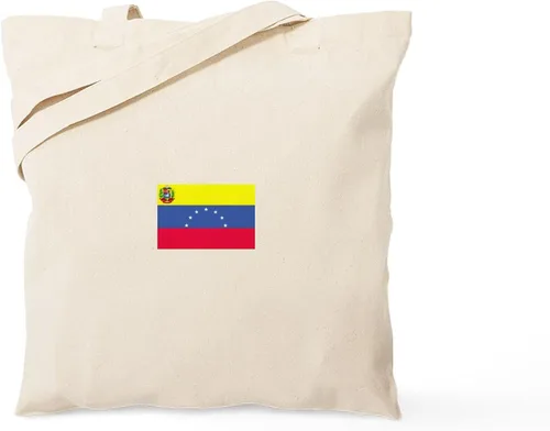 Vista 8 de CafePress Made In Venezuela Tote Bag Reutilizable Natural Beige Lona Bolsa de Compras