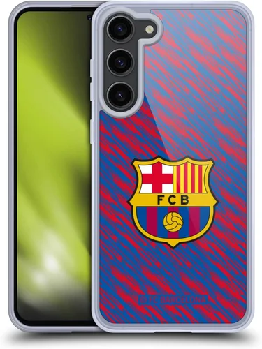 Vista 85 de Head Case Designs Funda de gel con licencia oficial del FC Barcelona Barca Crest Patterns [protección de grado militar] compatible con Google Pixel 3