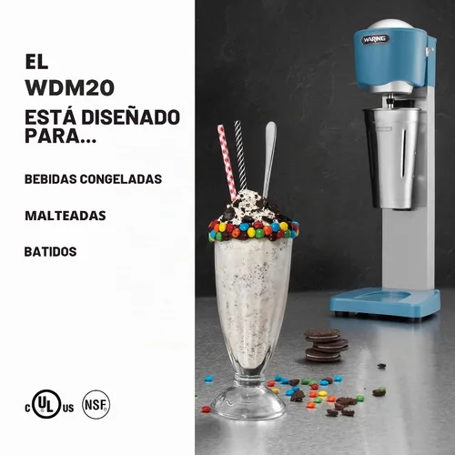 Vista 2 de Waring Máquina para hacer batidos de un solo husillo ligero