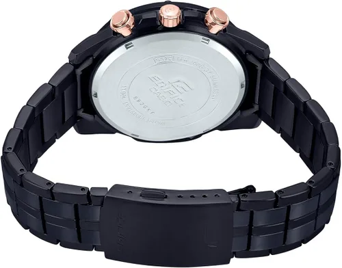 Vista 4 de Casio Edifice EFR-559DC-1AVUDF cronógrafo - analógico cuarzo negro acero inoxidable hombres reloj