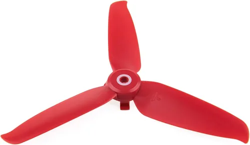 Vista 2 de DJI FPV Drone 5328 hélices de 3 aspas, accesorios de repuesto de liberación rápida de bajo ruido (8 piezas - 4CW 4CCW, rojo)
