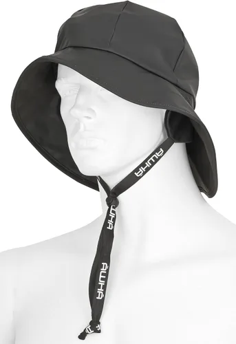 Vista 7 de AWHA Souwester, sombrero de lluvia, gorra impermeable con ala ancha y orejeras