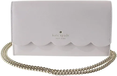 Vista 2 de Kate Spade New York Gemma Cartera en una bolsa de hombro con cadena (paloma blanca)
