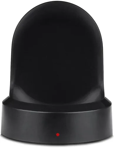 Vista 2 de Kissmart para Gear S2 cargador, base de carga de repuesto para Samsung Gear S2 Classic Smart Watch (negro)