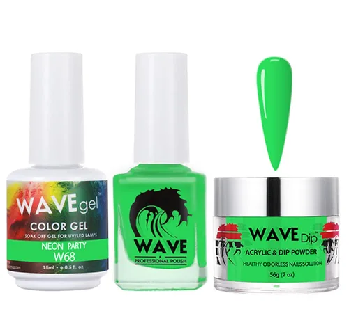 Vista 78 de WAVEGEL - Juego de gel de remojo, laca de uñas y polvo acrílico a juego - Colección Simplicity - #P109 Blizzard