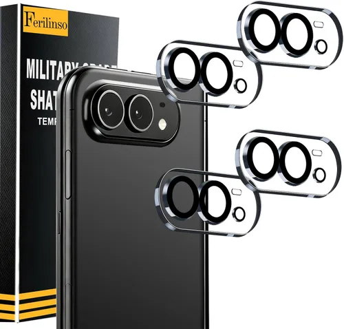 Vista 8 de Ferilinso Protector de lente de cámara para iPhone 14, iPhone 15, iPhone 14 Plus, iPhone 15 Plus, protector de lente para iPhone 13 13 Mini