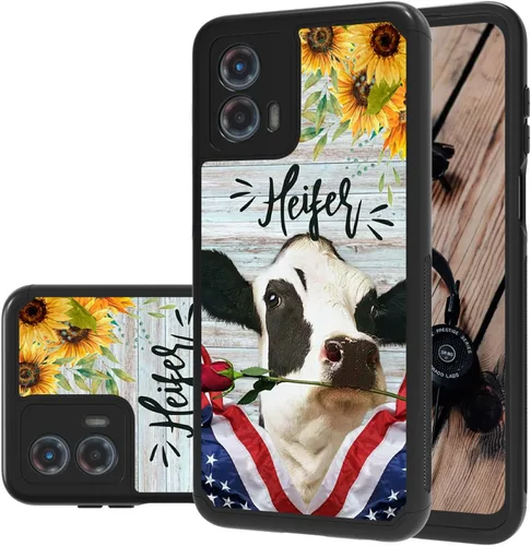 Vista 34 de Funda de doble capa para Motorola Moto G 5G 2023, resistente, a prueba de golpes, resistente, de cuerpo completo, funda protectora resistente