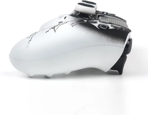 Vista 6 de RALAN Fundas de silicona para controlador de iluminación con 2 agarres para el pulgar, compatibles con PS5 Dualsense Edge Controller Play Station 5