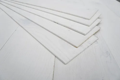 Vista 10 de COLAMO 10PCS Paneles de Madera de Teca Sintética Despegar y Pegar para Pared, Tableros Adhesivos Shiplap Vintage de Granja para Salpicadero de RV