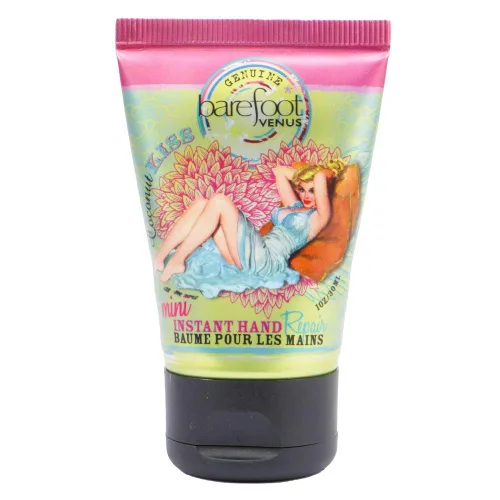 Vista 7 de Barefoot Venus Mini reparación instantánea de manos - 1 onza (brandy de albaricoque)