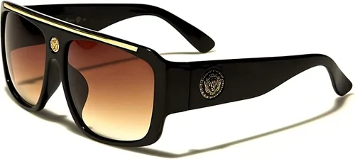 Vista 9 de Kleo Flat Top Hip Hop Rapero Retro Aviador Gafas de sol