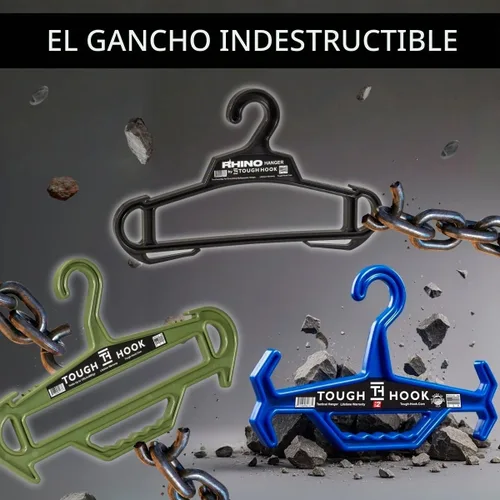 Vista 5 de Rhino Tough Hook - Perchas resistentes: chaleco con peso y armadura