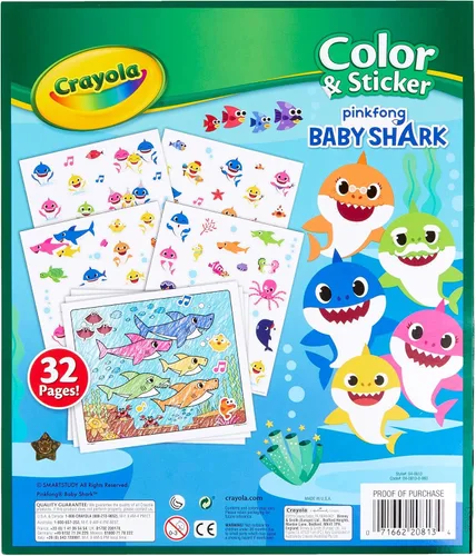 Vista 2 de Crayola Baby Shark - Juego artístico