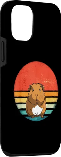 Vista 3 de iPhone 14 Guinea Pig Retro Pet Animal Lover Vintage Guinea Pigs Case