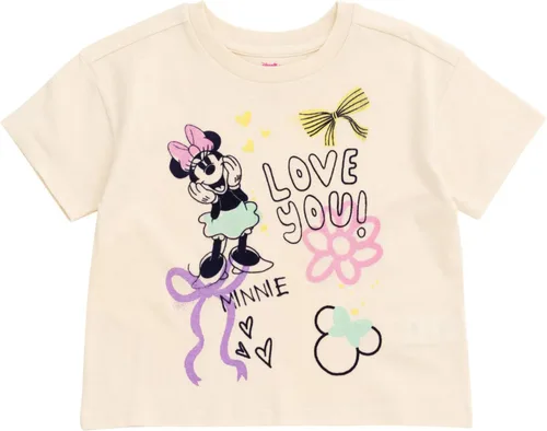 Vista 3 de Disney Minnie Mouse - Paquete de 3 camisetas para bebés y niños pequeños Lavanda/Beige/Rosa