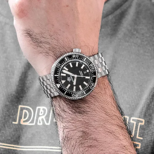 Vista 7 de ADDIESDIVE Diver 1000M Mens Dive Watch 45MM Automatic with Exhaust Valve Luminous Synthetic Sapphire Crystal