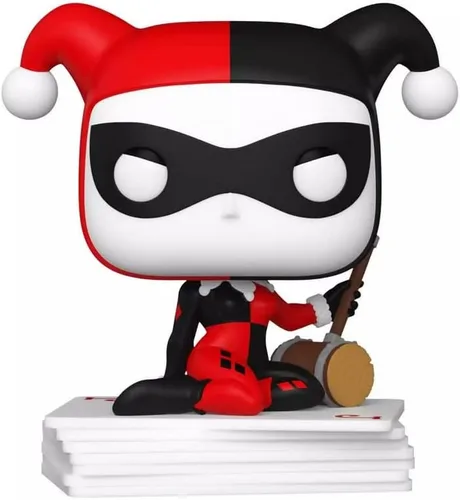 Vista 2 de Funko Harley 30 años Harley Quinn con tarjetas exclusivas con protector Pop