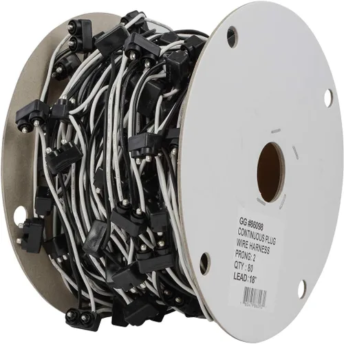 Vista 4 de GG Grand General 86093 Arnés de cables continuo de 2 puntas, 6 pulgadas, 200 enchufes por rollo