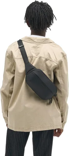 Vista 12 de NOMATIC Navigator Sling 1L - Mochila cruzada delgada y ligera, riñonera para todos los días, correa antirrobo, resistente al agua y bolsa