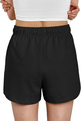 Vista 4 de AUTOMET Womens Sweat Shorts Trendy Casual Athletic Shorts Running Summer Vacation Outfits Comfy 2024 Fashion Workout Clothing