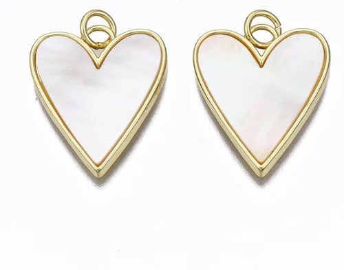 Vista 8 de UR URLifeHall 10 dijes de galletas de la fortuna, chapados en oro de 18 quilates y latón para hacer aretes, collares y pulseras