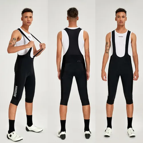 Vista 2 de Santic Culotte corto de ciclismo para hombre