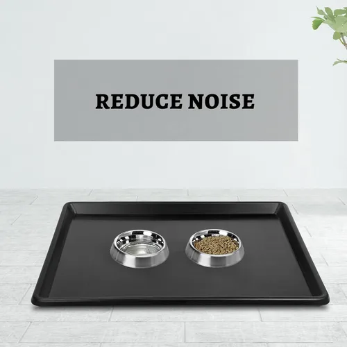 Vista 6 de 1 pieza de 29.1"x19.5" de repuesto para bandeja inferior de jaula de plástico para perro, alfombrilla multiusos para botas, bandeja para zapatos