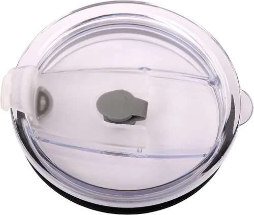 Vista 3 de Tapa combinada de 30 onzas de repuesto para tazas al vacío, se adapta a Yeti Ozark Rocky Polar Drifter (1 tapa con pajilla)
