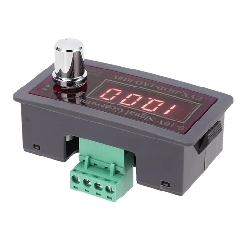 Vista 8 de Simulador analógico de voltaje 0-10V, generador ajustable ABS módulo de vivienda Medidor de control de frecuencia para pruebas de dispositivos PLC
