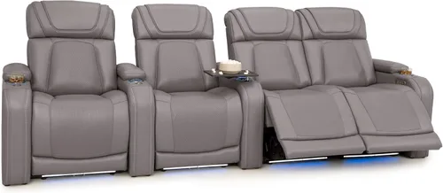 Vista 63 de Seatcraft Caliente Asiento de cine en casa Tabaco Sillón Individual