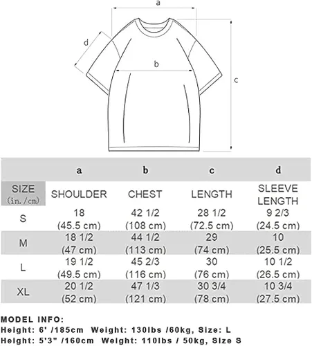 Vista 6 de Aelfric Eden - Camisetas de gran tamaño para hombre, con estampado de retrato distorsionado, cuello redondo, de algodón, casual