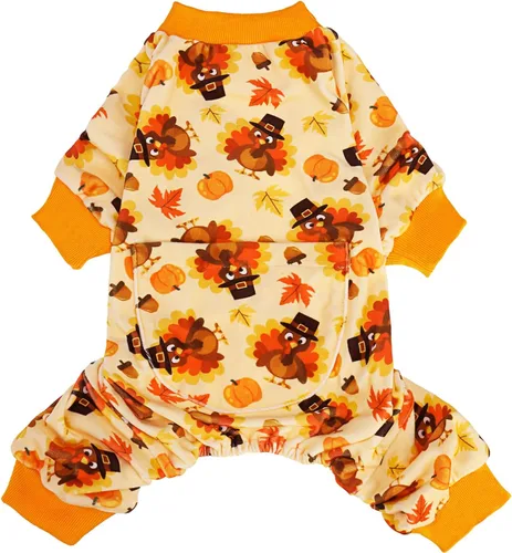 Vista 13 de PUPTECK - Pijamas de forro polar suave para perros pequeños y medianos, mono para perros, suéteres para cachorros, ropa de mascotas, mono de Negro