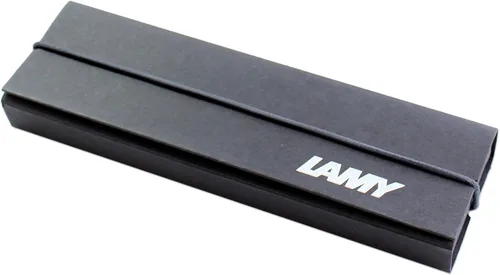 Vista 2 de Pluma estilográfica Lamy Safari, punta media de carbón (L17M), Negro