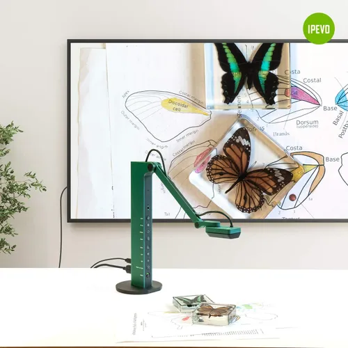 Vista 6 de IPEVO VZ-R 8MP Herramienta de Comunicación Visual de Modo Dual HDMI/USB para Proyección en Tiempo Real, Trabajo Remoto, Aprendizaje a Distancia