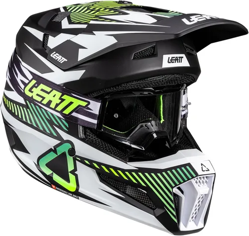 Vista 14 de Leatt Kit de casco y gafas Moto 3.5 Protección y comodidad