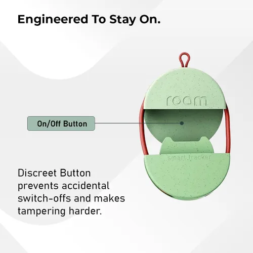 Vista 5 de ROAM SMART TRACKER - Rastreador Bluetooth y localizador de artículos para llaves, equipaje, equipo para niños y mascotas, (iOS, Android), sin Negro