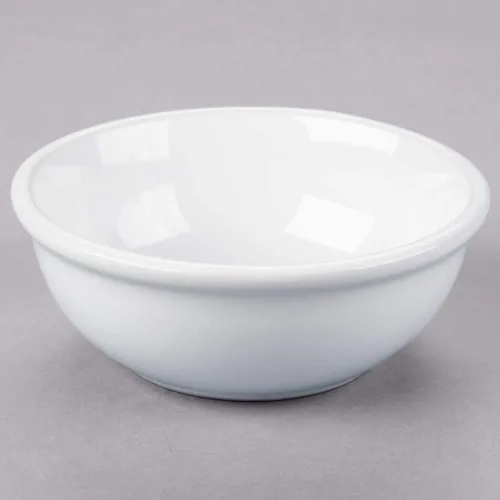 Vista 17 de Restaurant Value Bright Whtie - Plato de frutas de 3.5 onzas, caja de 36
