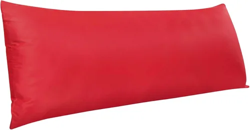 Vista 62 de NTBAY Fundas de almohada de satén con cremallera para cabello y piel, juego de 2 fundas de almohada estándar de lujo con cremallera oculta, 20 x 26