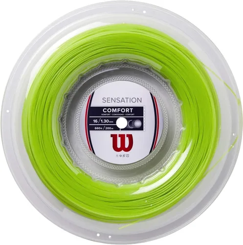 Vista 19 de Wilson Sensation - Juego de cuerda para raqueta de tenis y carrete de 200 m