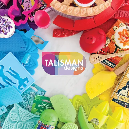 Vista 7 de Talisman Designs Protector ajustable para tartas Platos con borde de 8 a 11.5 pulgadas Protector de corteza de pastel I rojo - Juego de 2