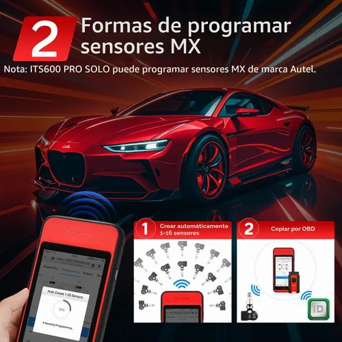 Vista 3 de Autel MaxiTPMS ITS600Pro TPMS Herramienta de programación con TPMS completo, versión actualizada de TS508 TS608 MK808TS ITS600 Funciones completas