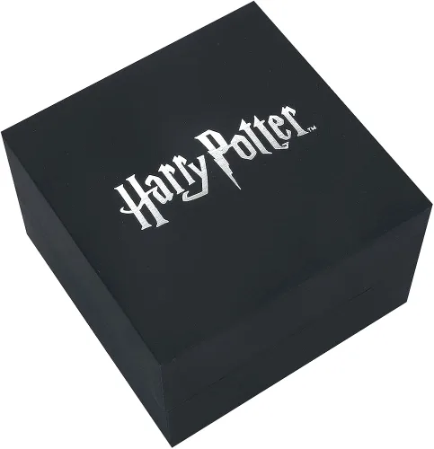 Vista 8 de Harry Potter Reloj dorado Snitch Charm adornado con cristales, Oro, Moderno