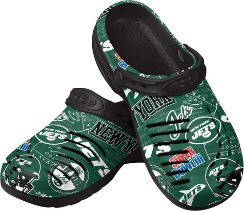 Vista 10 de FOCO Arizona Cardinals NFL Mens Historic Print Clog with Strap